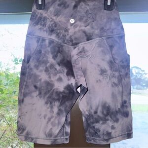Lululemon Tie-Dye Biker Shorts